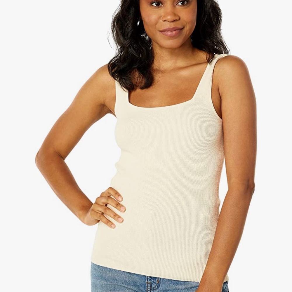 Madewell Bradbury Square Neck Sweater Tank